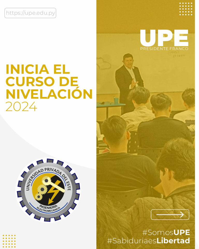 Arranca el curso de Nivelación de la Carrera de Ingeniería Electromecánica